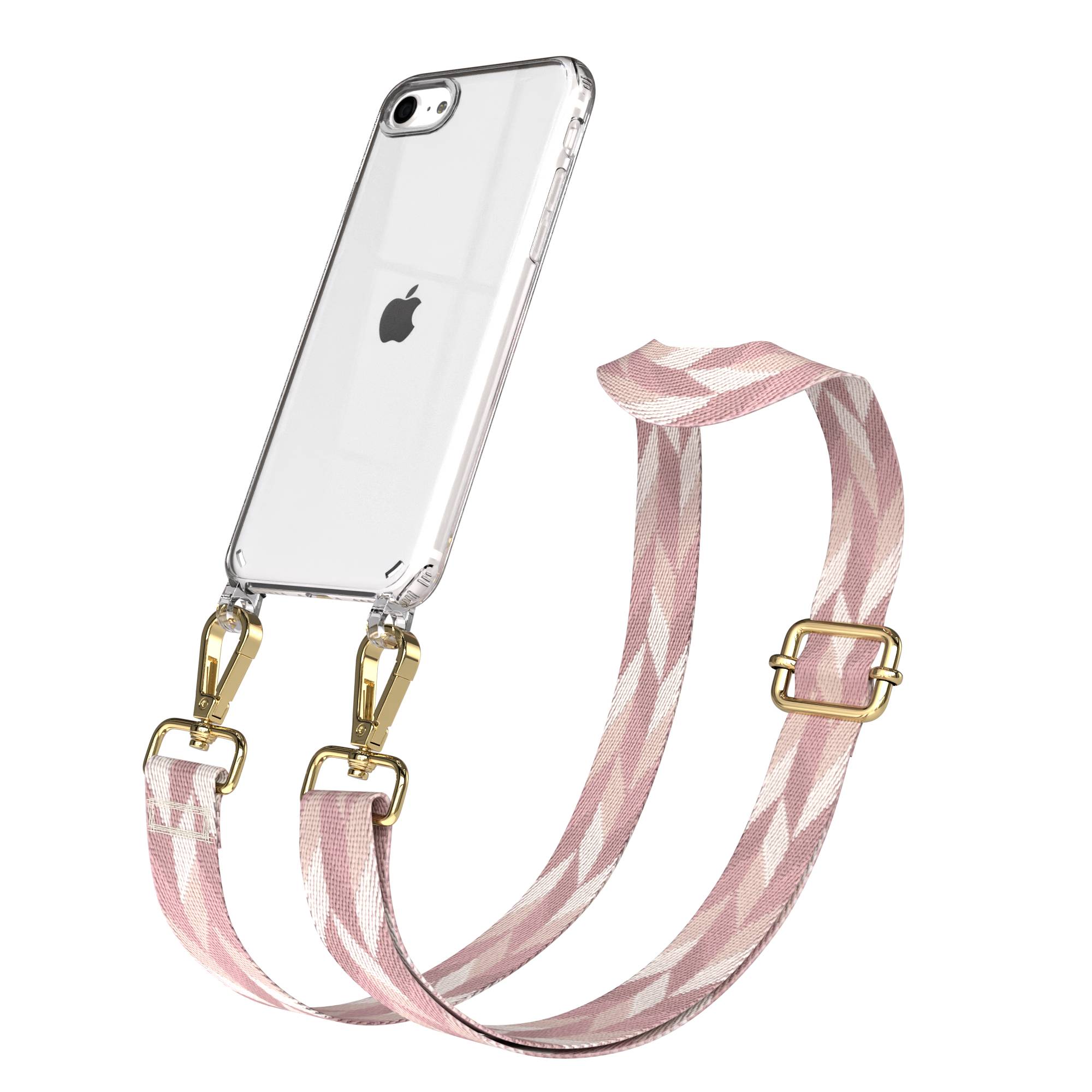 iPhone SE Handykette mit verstellbarem Band und Hülle von EAZY CASE 