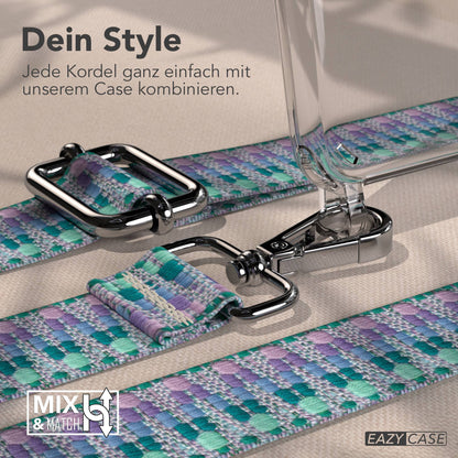 iPhone SE Handykette mit verstellbarem Band und Hülle von EAZY CASE 