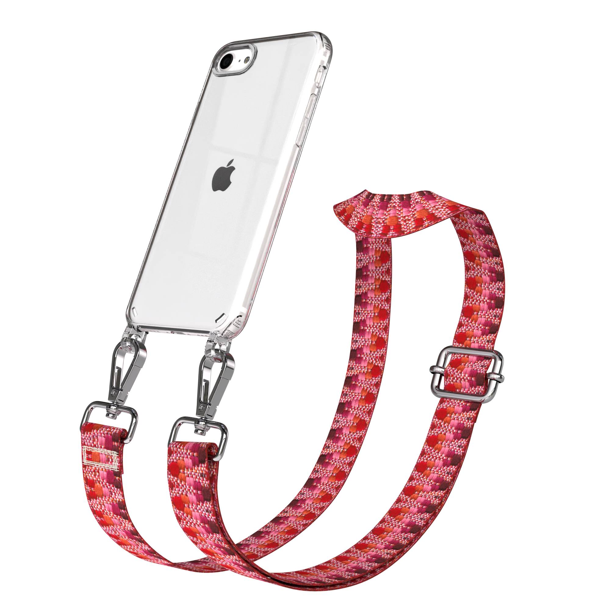 iPhone SE Handykette mit verstellbarem Band und Hülle von EAZY CASE 