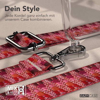iPhone SE Handykette mit verstellbarem Band und Hülle von EAZY CASE 