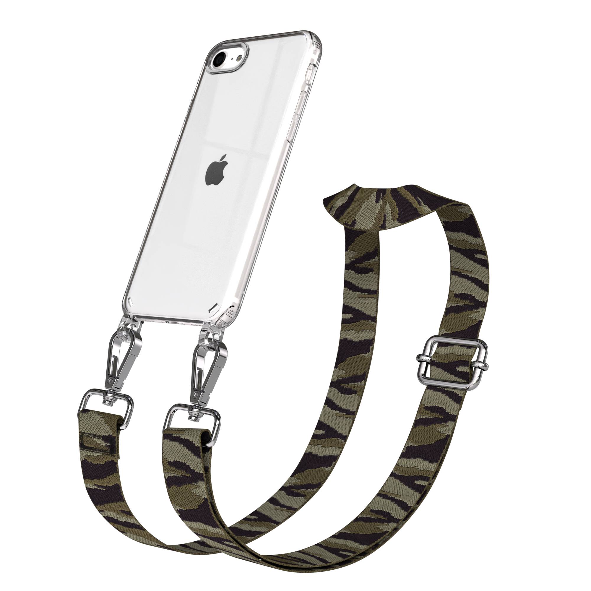 iPhone SE Handykette mit verstellbarem Band und Hülle von EAZY CASE 