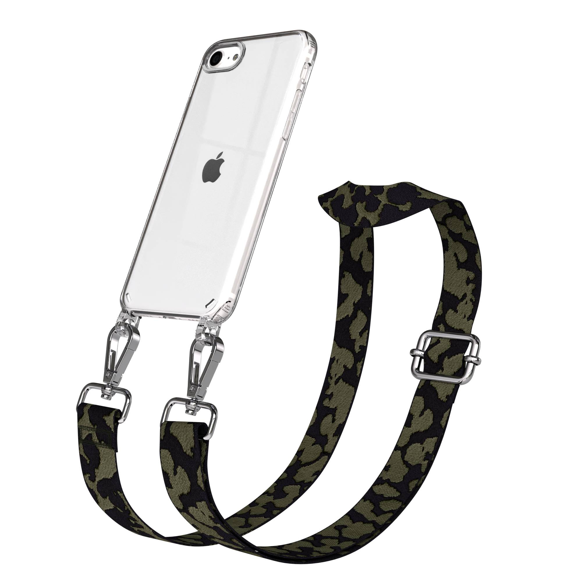 iPhone SE Handykette mit verstellbarem Band und Hülle von EAZY CASE 