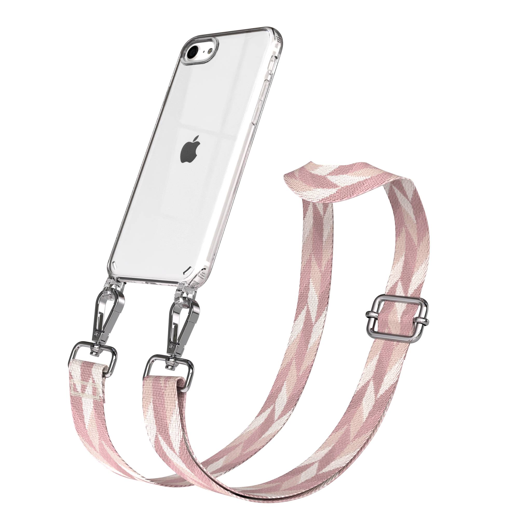 iPhone SE Handykette mit verstellbarem Band und Hülle von EAZY CASE 