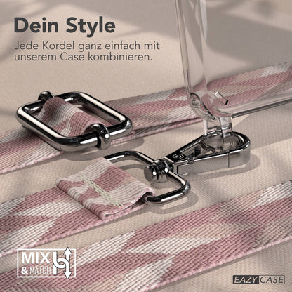 iPhone SE Handykette mit verstellbarem Band und Hülle von EAZY CASE 