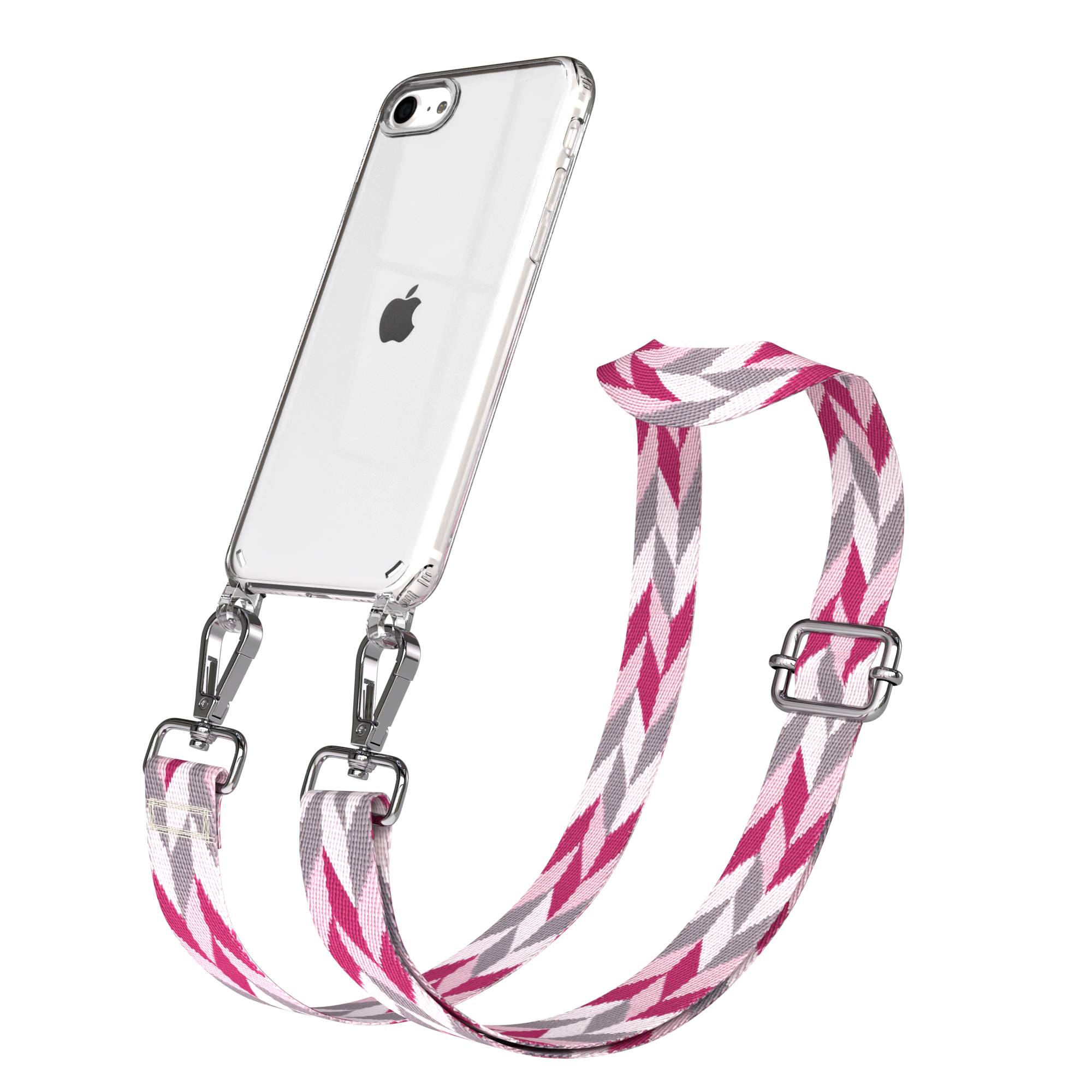 iPhone SE Handykette mit verstellbarem Band und Hülle von EAZY CASE 