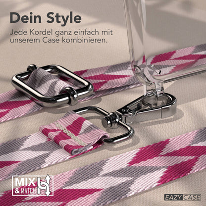 iPhone SE Handykette mit verstellbarem Band und Hülle von EAZY CASE 