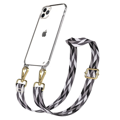 iPhone 11 Pro Max Handykette mit verstellbarem Boho Trageriemen von EAZY CASE 