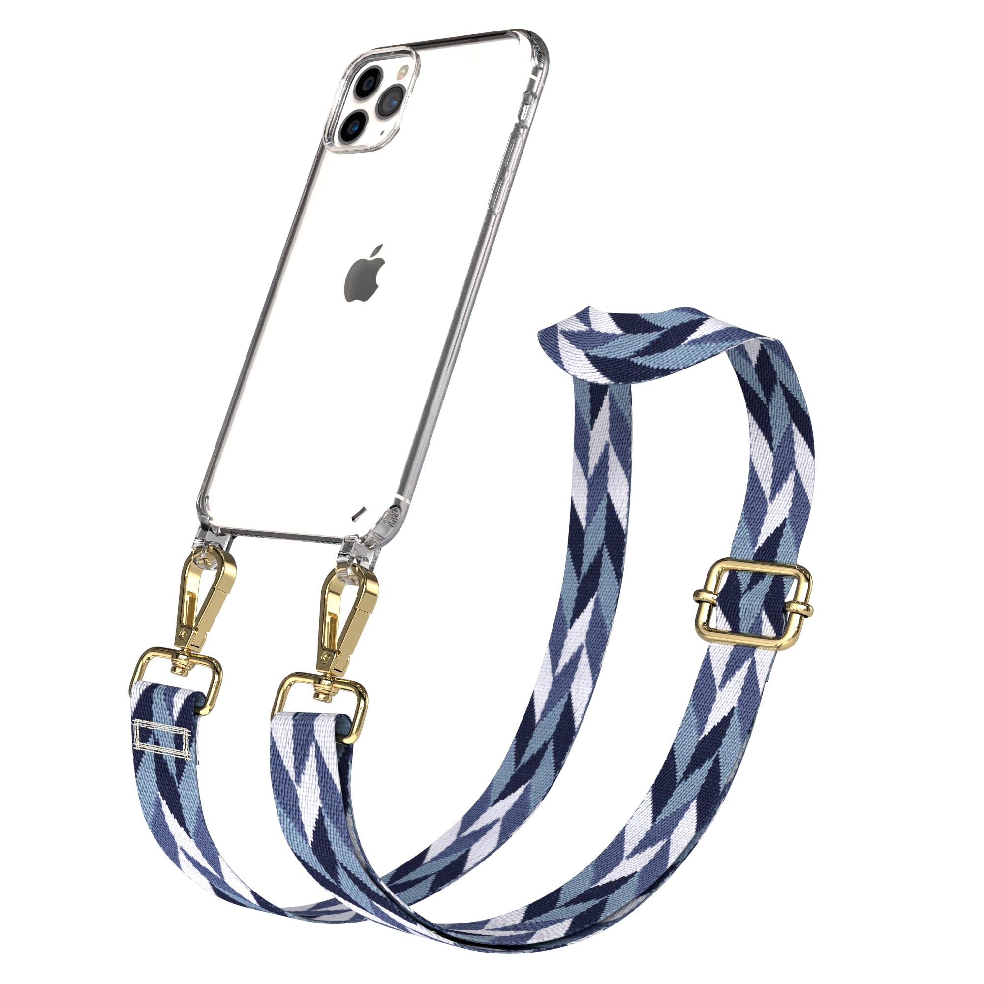 iPhone 11 Pro Max Handykette mit verstellbarem Boho Trageriemen von EAZY CASE 