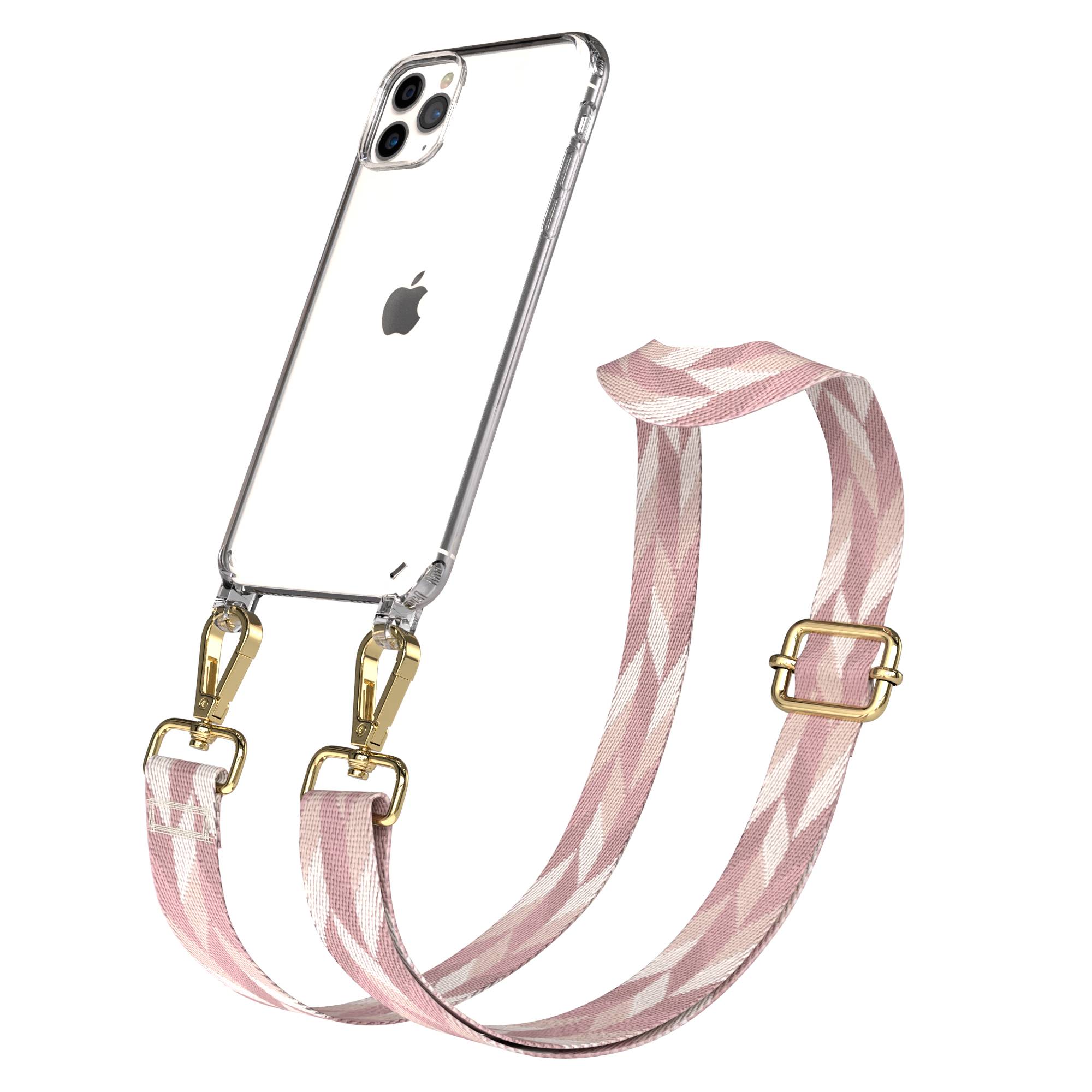 iPhone 11 Pro Max Handykette mit verstellbarem Boho Trageriemen von EAZY CASE 
