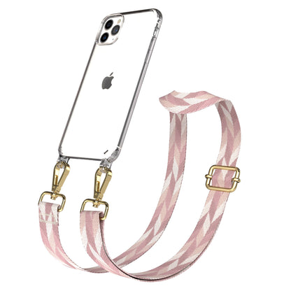 iPhone 11 Pro Max Handykette mit verstellbarem Boho Trageriemen von EAZY CASE 