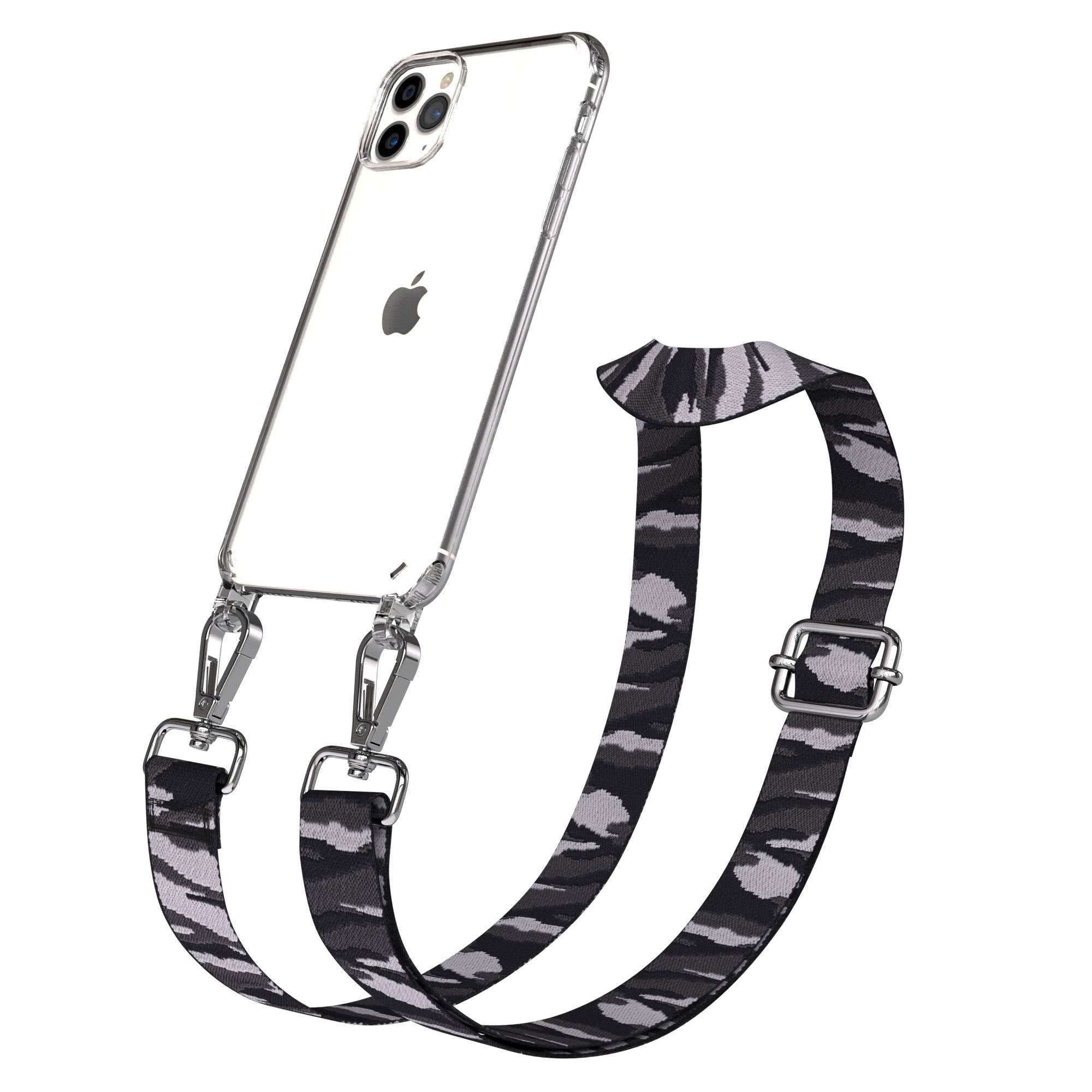 iPhone 11 Pro Max Handykette mit verstellbarem Boho Trageriemen von EAZY CASE 