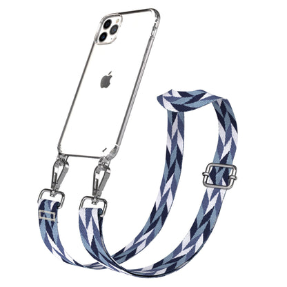 iPhone 11 Pro Max Handykette mit verstellbarem Boho Trageriemen von EAZY CASE 