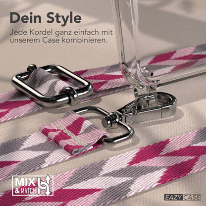 iPhone 11 Pro Max Handykette mit verstellbarem Boho Trageriemen von EAZY CASE 