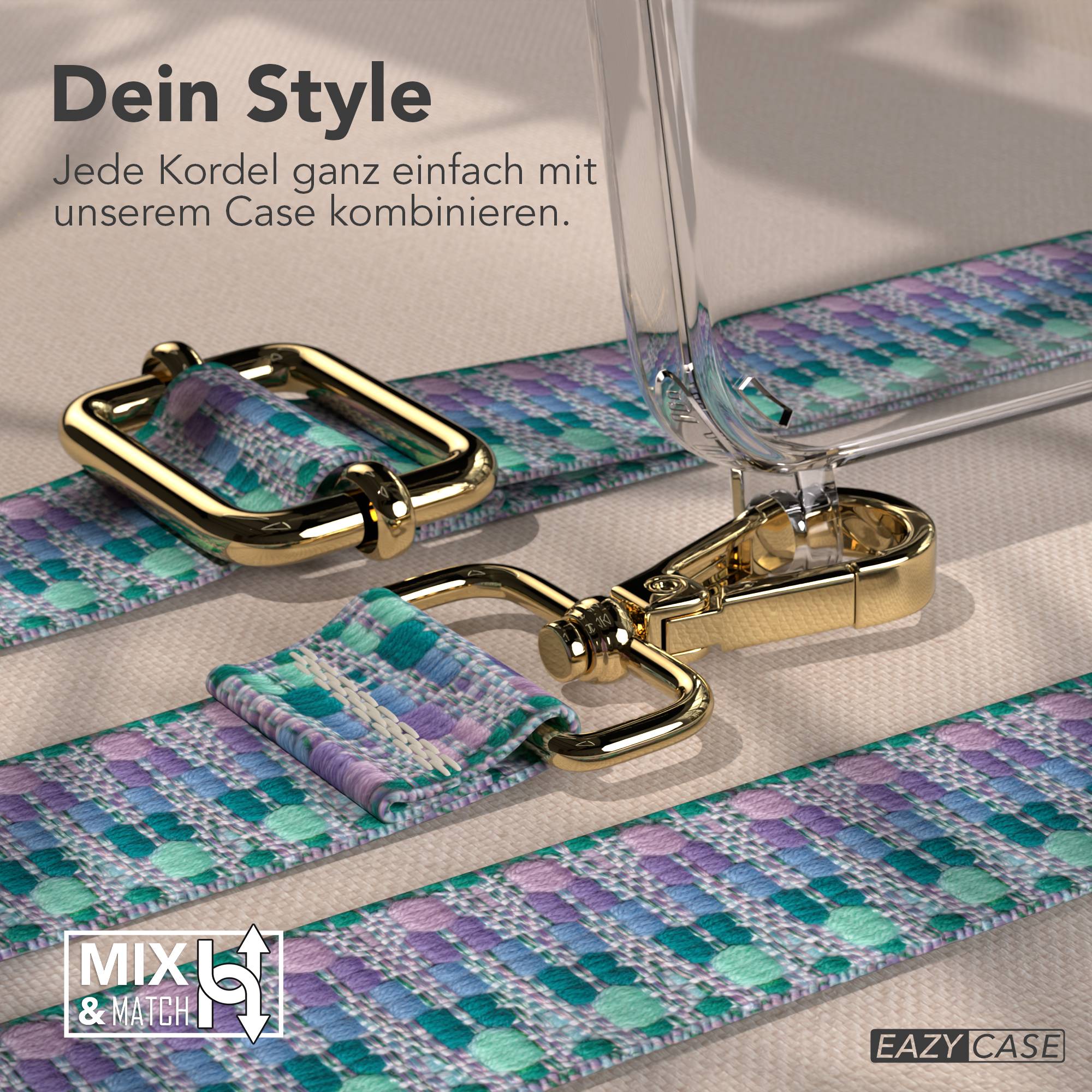 iPhone 12 Mini Handykette mit verstellbarem Boho Band von EAZY CASE 
