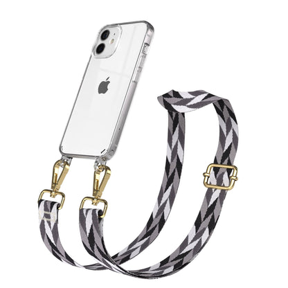 iPhone 12 Mini Handykette mit verstellbarem Boho Band von EAZY CASE 