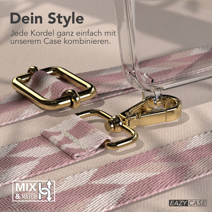 iPhone 12 Mini Handykette mit verstellbarem Boho Band von EAZY CASE 