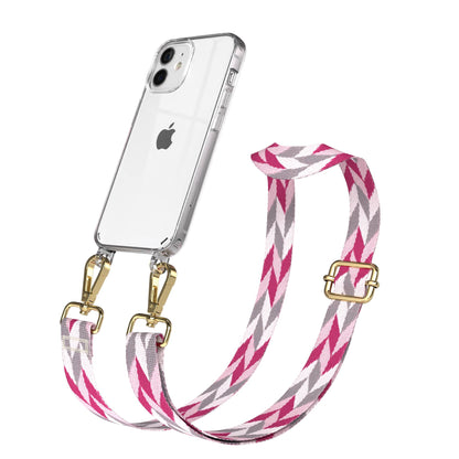 iPhone 12 Mini Handykette mit verstellbarem Boho Band von EAZY CASE 