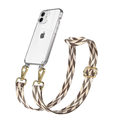 iPhone 12 Mini Handykette mit verstellbarem Boho Band von EAZY CASE 