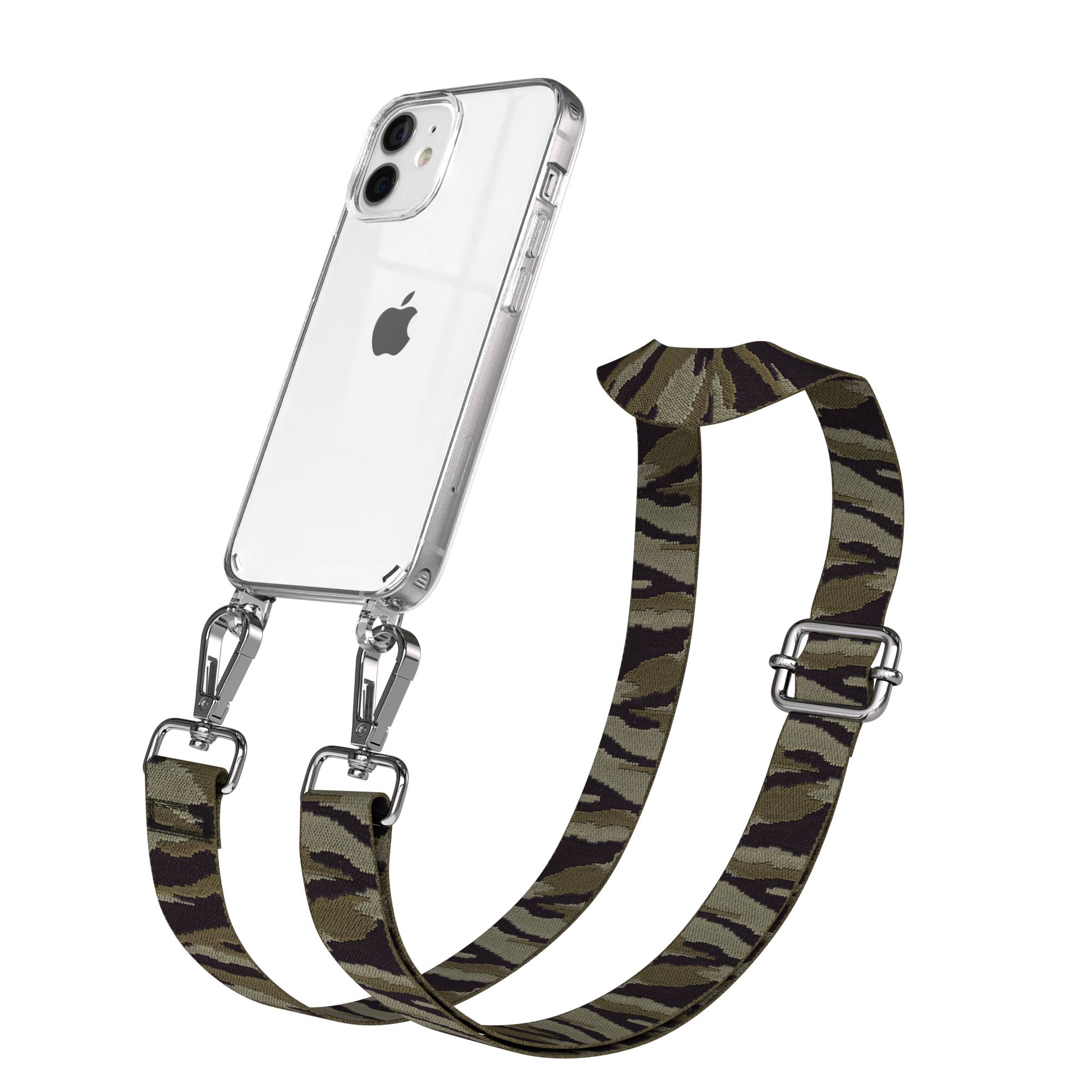 iPhone 12 Mini Handykette mit verstellbarem Boho Band von EAZY CASE 