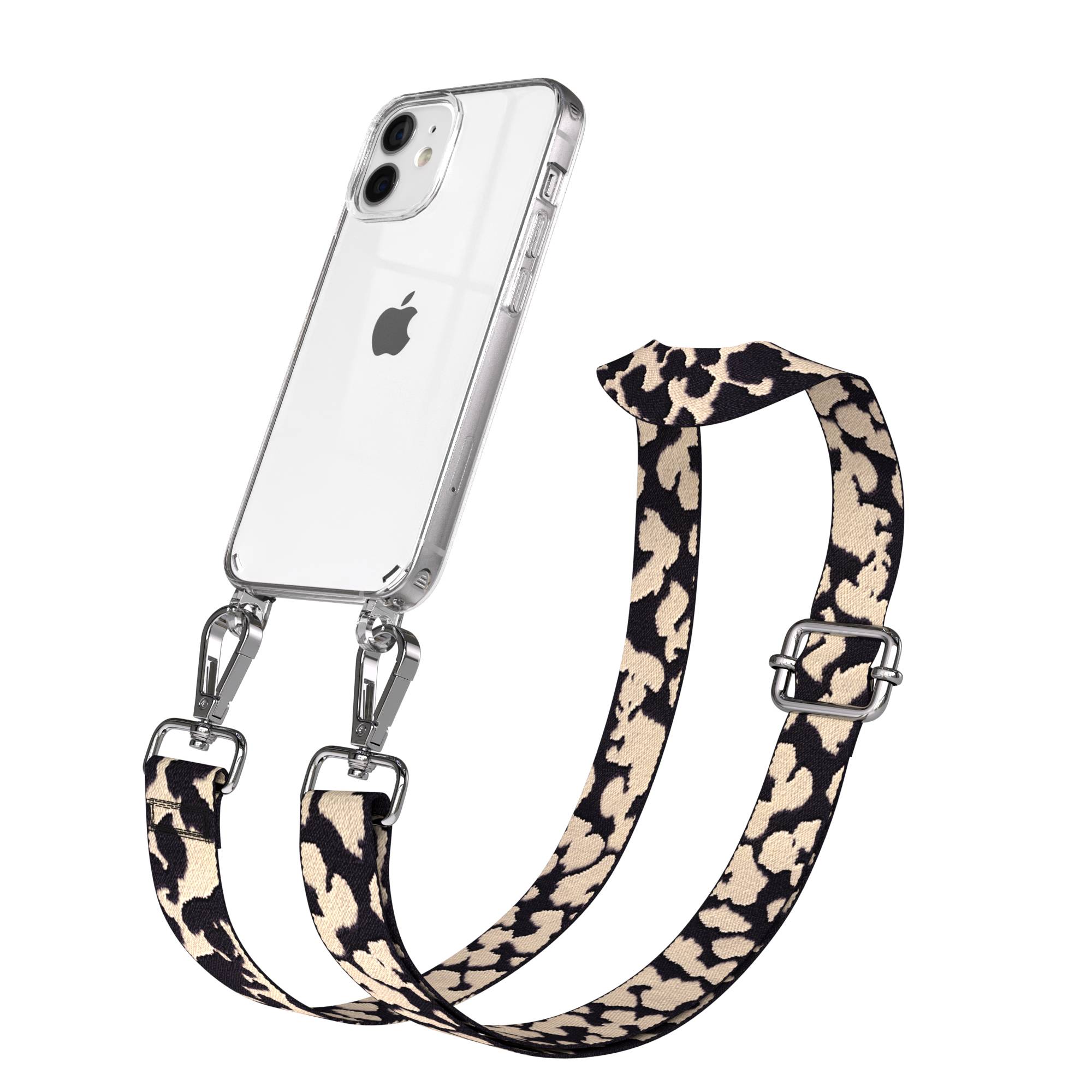 iPhone 12 Mini Handykette mit verstellbarem Boho Band von EAZY CASE 
