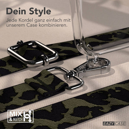 iPhone 12 Mini Handykette mit verstellbarem Boho Band von EAZY CASE 