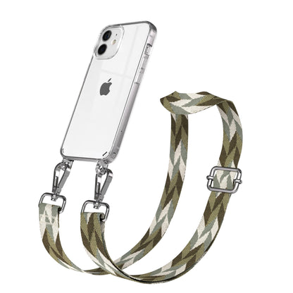 iPhone 12 Mini Handykette mit verstellbarem Boho Band von EAZY CASE 