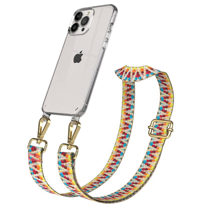iPhone 13 Pro Max Handykette mit Boho Band verstellbar EAZY CASE 