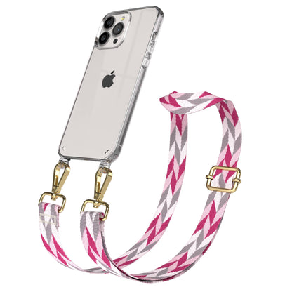 iPhone 13 Pro Max Handykette mit Boho Band verstellbar EAZY CASE 