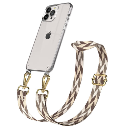 iPhone 13 Pro Max Handykette mit Boho Band verstellbar EAZY CASE 