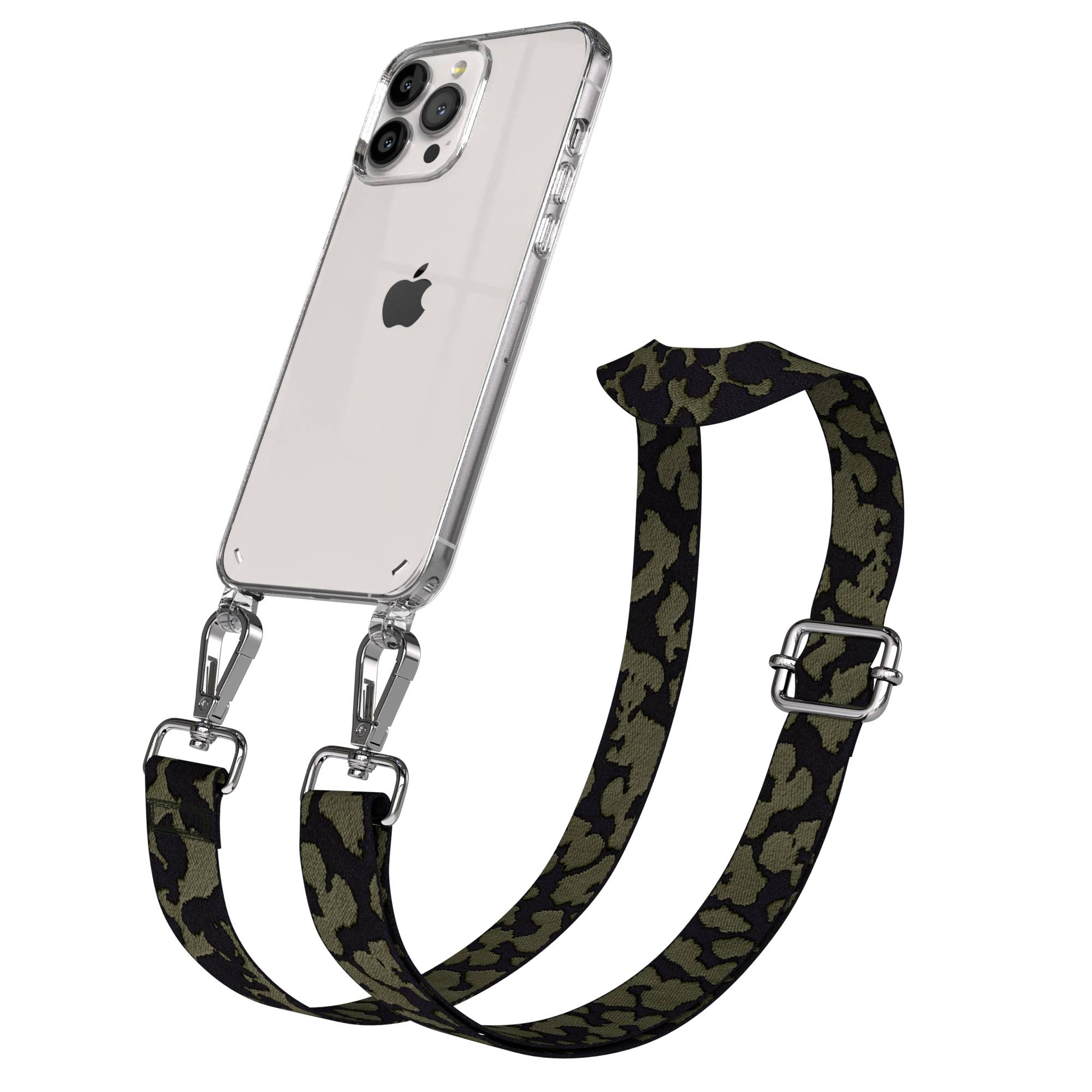 iPhone 13 Pro Max Handykette mit Boho Band verstellbar EAZY CASE 
