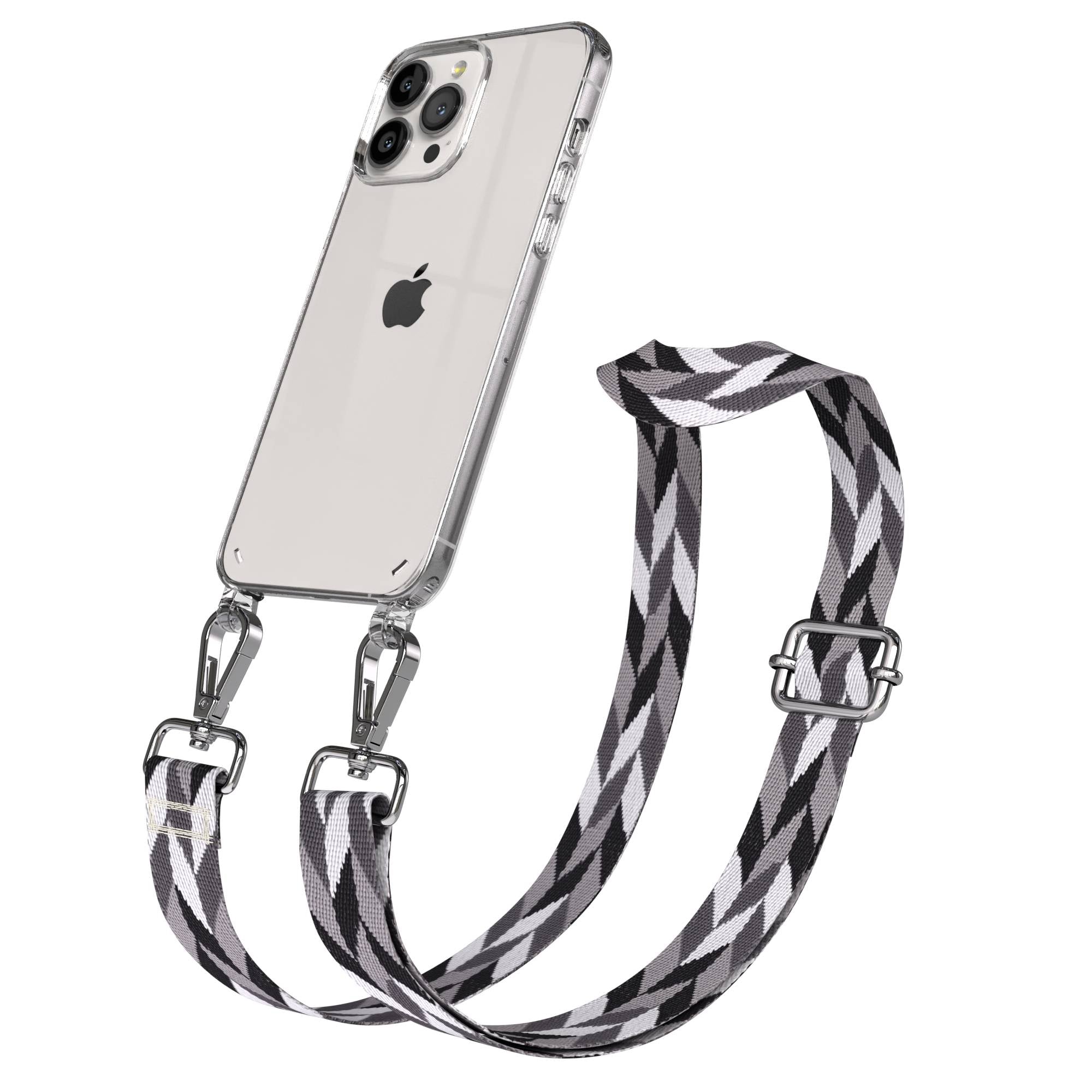 iPhone 13 Pro Max Handykette mit Boho Band verstellbar EAZY CASE 