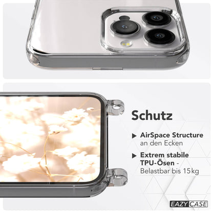 iPhone 13 Pro Max Handykette mit Boho Band verstellbar EAZY CASE 