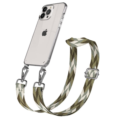 iPhone 13 Pro Max Handykette mit Boho Band verstellbar EAZY CASE 