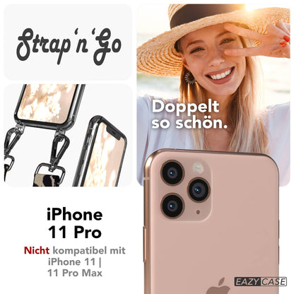iPhone 11 Pro Handykette mit verstellbarem Boho Band EAZY CASE 
