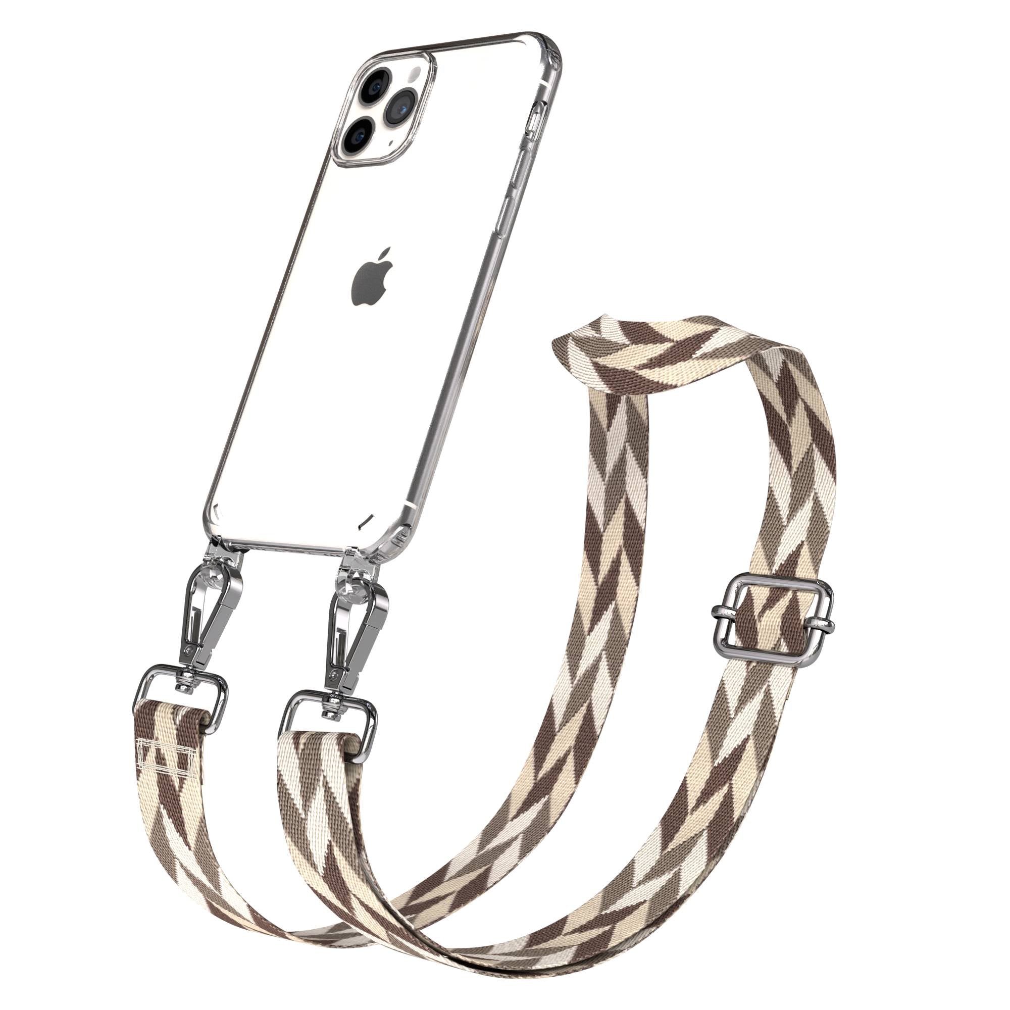 iPhone 11 Pro Handykette mit verstellbarem Boho Band EAZY CASE 
