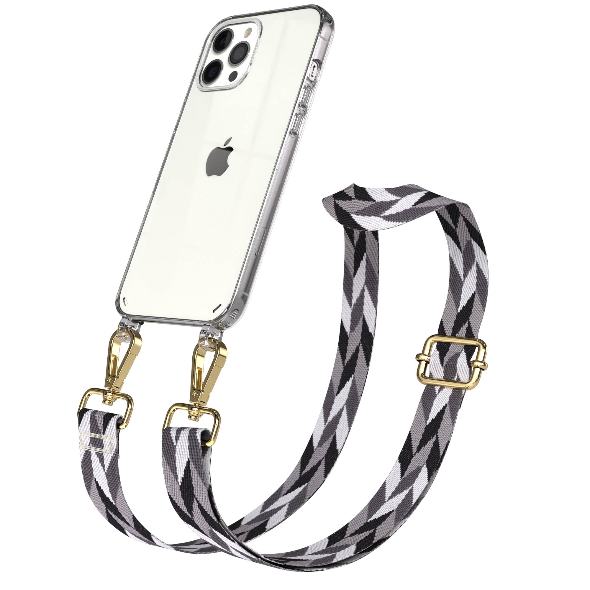 iPhone 12 Pro Max Handykette mit verstellbarem Boho Band von EAZY CASE 