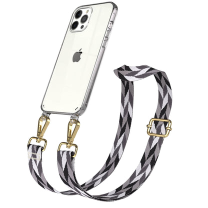 iPhone 12 Pro Max Handykette mit verstellbarem Boho Band von EAZY CASE 