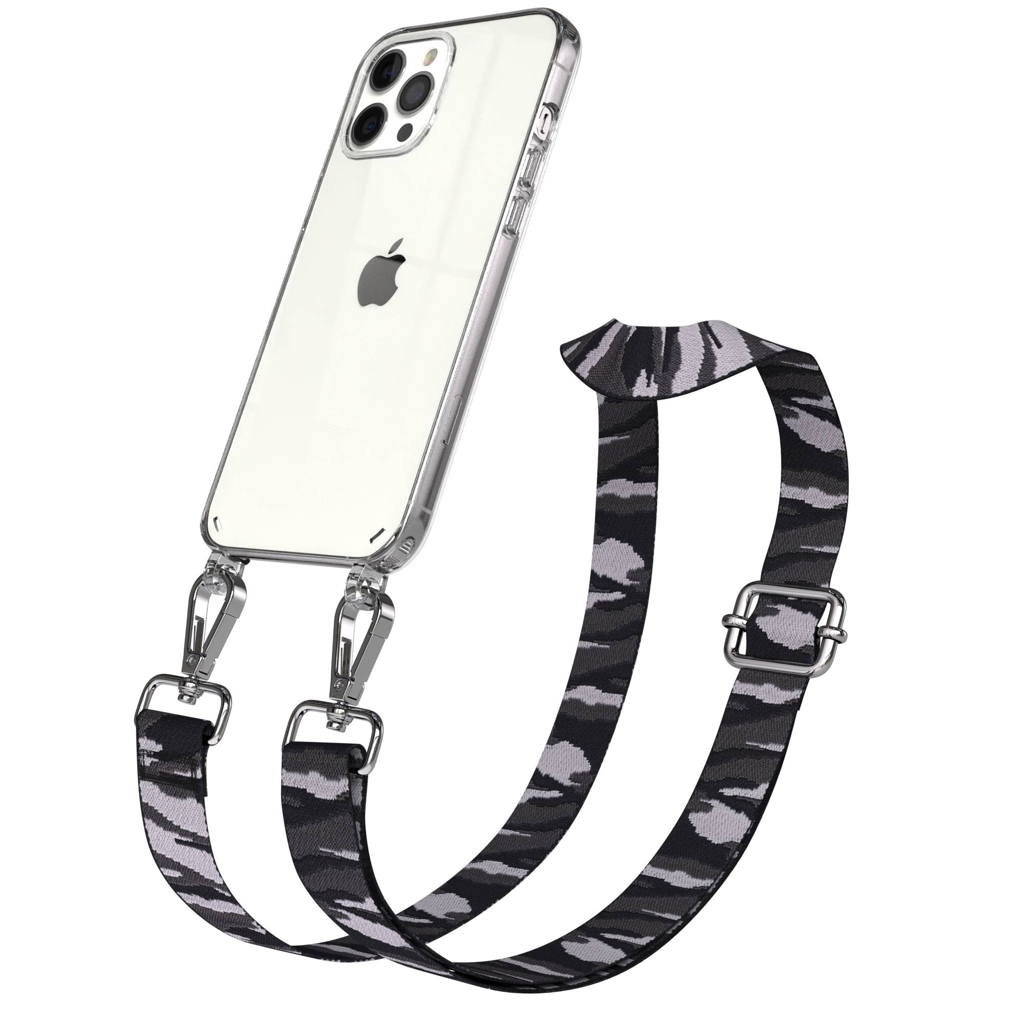 iPhone 12 Pro Max Handykette mit verstellbarem Boho Band von EAZY CASE 