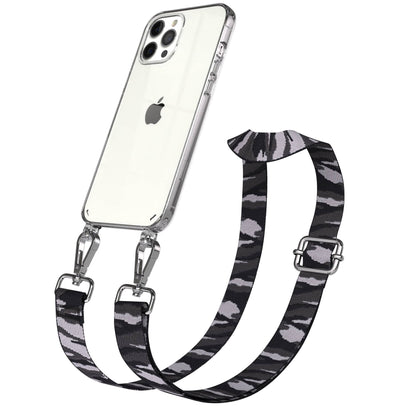 iPhone 12 Pro Max Handykette mit verstellbarem Boho Band von EAZY CASE 