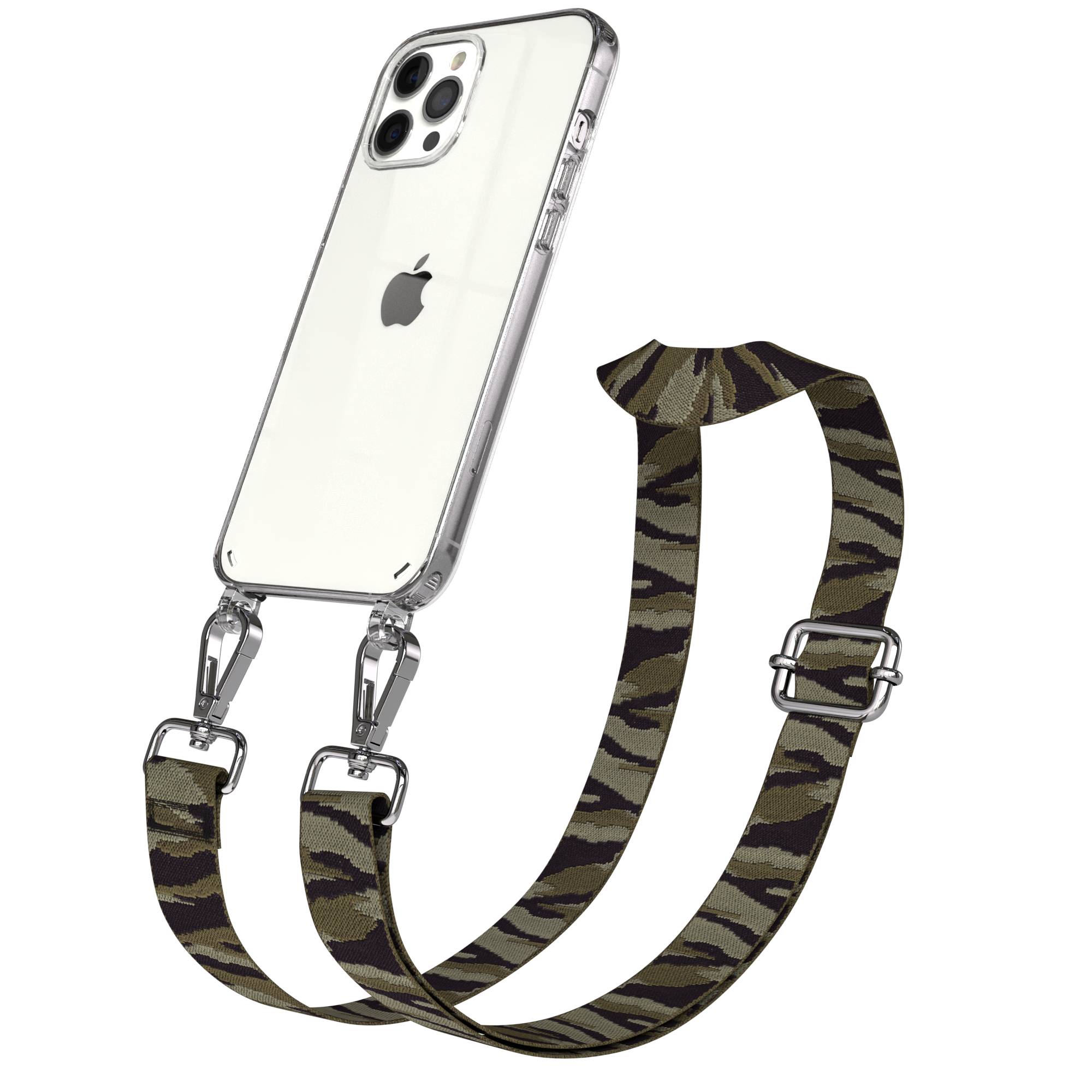 iPhone 12 Pro Max Handykette mit verstellbarem Boho Band von EAZY CASE 
