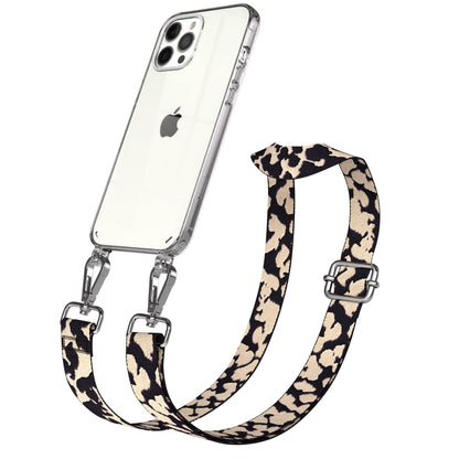 iPhone 12 Pro Max Handykette mit verstellbarem Boho Band von EAZY CASE 