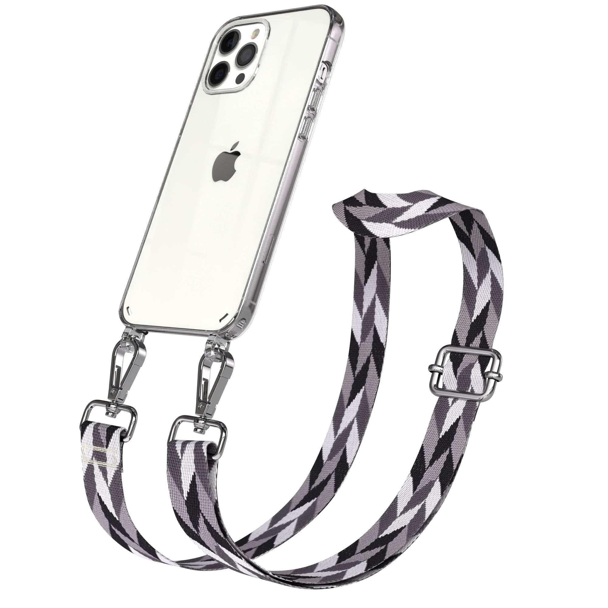 iPhone 12 Pro Max Handykette mit verstellbarem Boho Band von EAZY CASE 