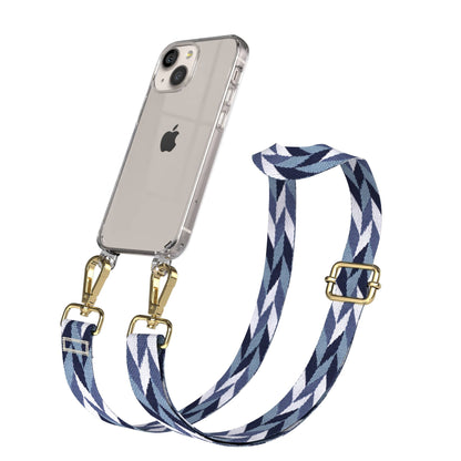 iPhone 13 Mini Handykette mit verstellbarem Band und Boho Design 