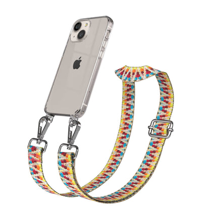 iPhone 13 Mini Handykette mit verstellbarem Band und Boho Design 