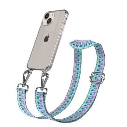 iPhone 13 Mini Handykette mit verstellbarem Band und Boho Design 