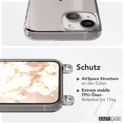 iPhone 13 Mini Handykette mit verstellbarem Band und Boho Design 