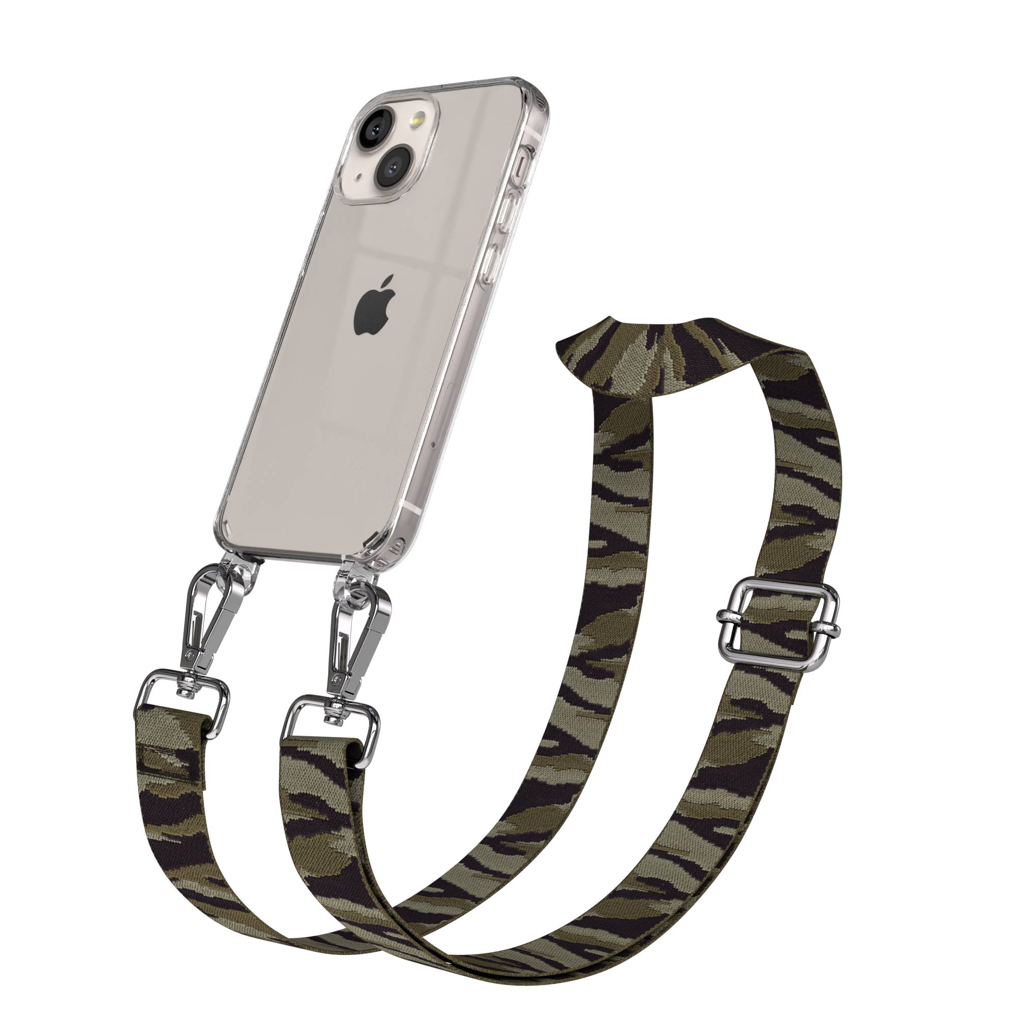 iPhone 13 Mini Handykette mit verstellbarem Band und Boho Design 