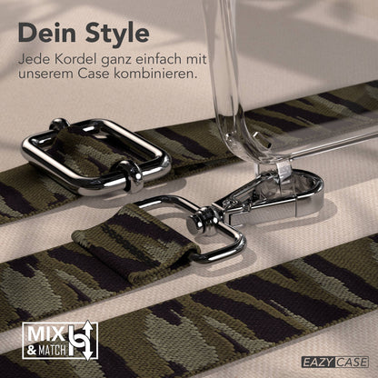 iPhone 13 Mini Handykette mit verstellbarem Band und Boho Design 