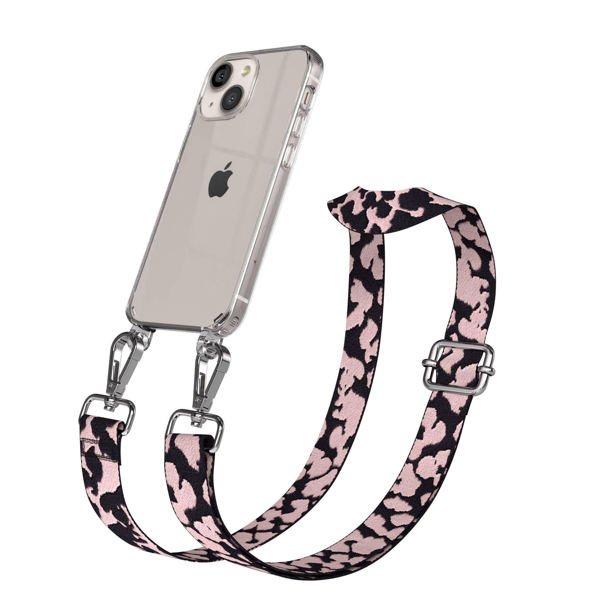 iPhone 13 Mini Handykette mit verstellbarem Band und Boho Design 