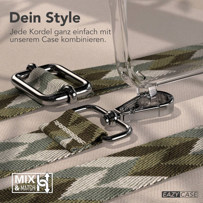 iPhone 13 Mini Handykette mit verstellbarem Band und Boho Design 